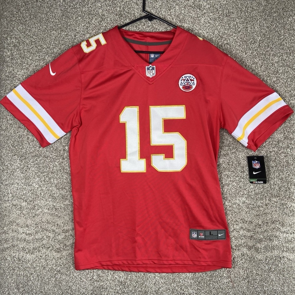 Patrick Mahomes Kansas City Chiefs Nike Jersey Adult Large Red NFL Football New